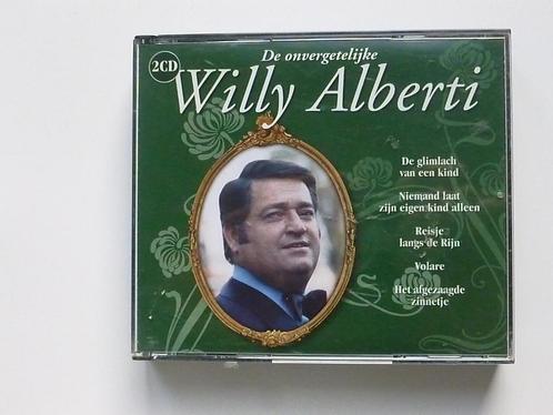 Willy Alberti - De onvergetelijke Willy Alberti (2 CD), Cd's en Dvd's, Cd's | Nederlandstalig, Verzenden