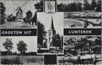 LUNTEREN - Meerluik Groeten uit Lunteren, Verzenden, Gelopen