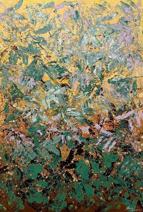 Mara J XL - NO RESERVE Gilded Canopy, Antiek en Kunst, Kunst | Schilderijen | Modern