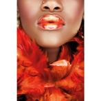 Dibond Afrikaanse Jonge Vrouw 80x2x120cm, Huis en Inrichting, Woonaccessoires | Schilderijen, Tekeningen en Foto's, Nieuw, Ophalen of Verzenden