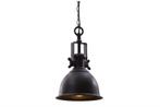 Hanglamp Industrieel Zwart 28,5cm - 40919