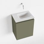 MONDIAZ OLAN 40cm toiletmeubel army. LEX wastafel talc, Doe-het-zelf en Verbouw, Sanitair, Ophalen of Verzenden, Nieuw, Bad