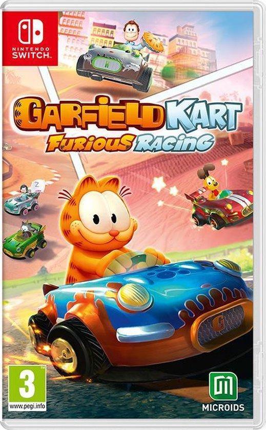 Switch Garfield Kart Furious Racing, Spelcomputers en Games, Spelcomputers | Nintendo Switch, Zo goed als nieuw, Verzenden