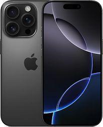 Apple iPhone 16 Pro 128GB zwart titanium, Telecommunicatie, Mobiele telefoons | Apple iPhone, Zwart, Zo goed als nieuw, Zonder simlock