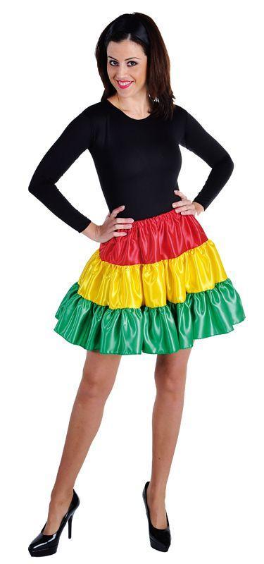 Volangen rok kort Carnaval, Kleding | Dames, Carnavalskleding en Feestkleding, Nieuw, Ophalen of Verzenden