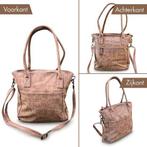 THL Design  Dames Handtas Schoudertas Shopper Bruin, Verzenden, Nieuw, Bruin