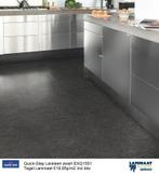 Grote Tegel Laminaat vloeren Zwart Grijs 13 X Decor Big Slab, Nieuw, 75 m² of meer, Blauw, Laminaat