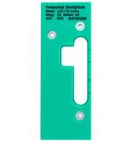 247WOOD Freesmal sluitplaat 127x23 links, Verzenden, Nieuw