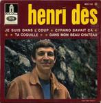 Henri Dès - Je Suis Dans LCoup / Cyrano Savait Ça / Ta Coqu, Ophalen of Verzenden, Gebruikt
