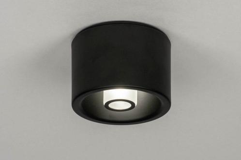 Rietveld Plafondlampen - Zwart - Metaal, Huis en Inrichting, Lampen | Plafondlampen, Verzenden