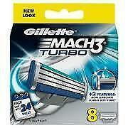 Gillette Mach3 Turbo Scheermesjes (8st.) beschikbaar voor biedingen