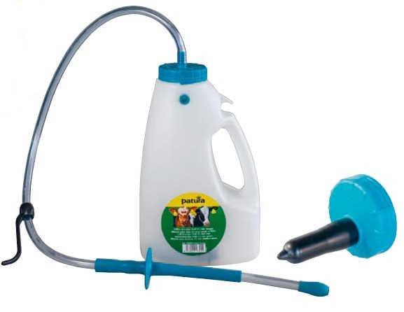 Drencher kalverdrinkfles Profi 4 ltr met slang, lans en, Dieren en Toebehoren, Stalling en Weidegang