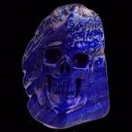 502 g AA 10,90 cm Lapislazuli schedel moderne beeldhouwkunst
