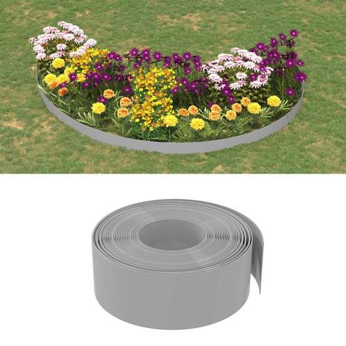 vidaXL Tuinranden 5 st 10 m 20 cm polyetheen grijs, Tuin en Terras, Overige Tuin en Terras, Nieuw, Verzenden