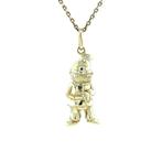 Gouden vintage kabouter hanger 14 kt, Ophalen of Verzenden, Nieuw