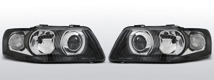 Koplampen | Audi A3 8L 2000-2003 | zwart, Auto-onderdelen, Verlichting, Nieuw, Audi, Verzenden