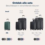 2dekans | TRVLMORE Koffer - Handbagage Trolley - Cijferslot, Sieraden, Tassen en Uiterlijk, Koffers, Ophalen of Verzenden, Zo goed als nieuw