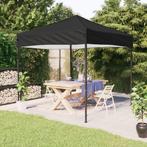 vidaXL Partytent inklapbaar 2x2 m zwart, Tuin en Terras, Partytenten, Verzenden, Nieuw, Partytent