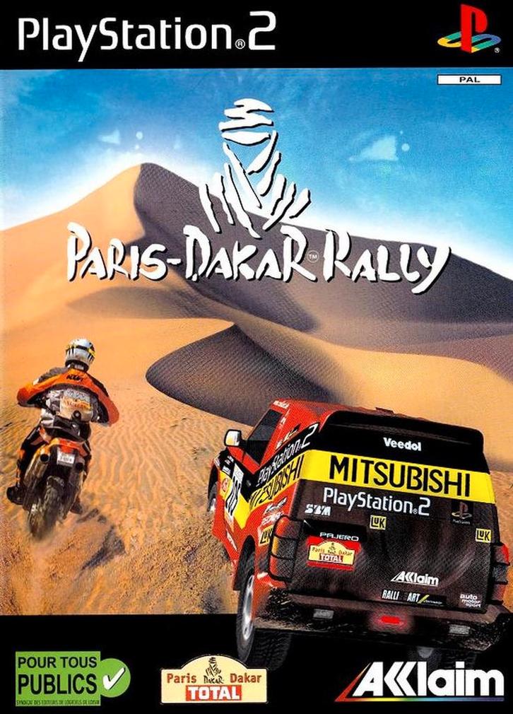 Playstation 2 Paris-Dakar Rally, Spelcomputers en Games, Games | Sony PlayStation 2, Zo goed als nieuw, Verzenden