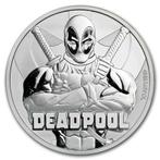Tuvalu - Marvel Series - Deadpool 1 oz 2018 (50.000 oplage), Postzegels en Munten, Verzenden, Losse munt, Zilver