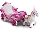Huffy Princess Koets - 6V met Interactief Paard - Roze, Kinderen en Baby's, Speelgoed | Overig, Verzenden, Zo goed als nieuw