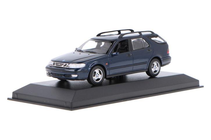Saab 9-5 Break 940170810 Maxichamps  Modelauto 1:43  1999, Hobby en Vrije tijd, Modelauto's | 1:43, Verzenden