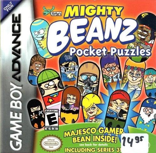 Game Boy Mighty Beanz: Pocket Puzzles (In doos), Spelcomputers en Games, Games | Nintendo Game Boy, Zo goed als nieuw, Verzenden