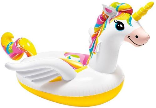 Intex - Opblaasbare Unicorn | Intex - Buitenspeelgoed, Kinderen en Baby's, Speelgoed | Buiten | Opblaasfiguren, Nieuw, Verzenden