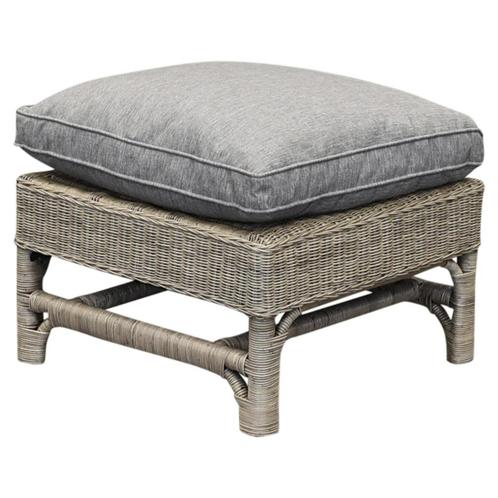 Mississippi Wing voetenbank riet, Tuin en Terras, Tuinmeubel-accessoires, Nieuw, Ophalen of Verzenden