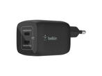 Belkin Boost-Up Charge Pro Adapter - 2-poorts - USB-C - 65W, Verzenden, Zo goed als nieuw