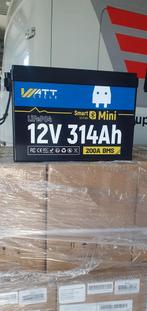 12V 314Ah Camper Accu Caravan BoordAccu LiFePO4 Bluetooth, Ophalen of Verzenden, Nieuw
