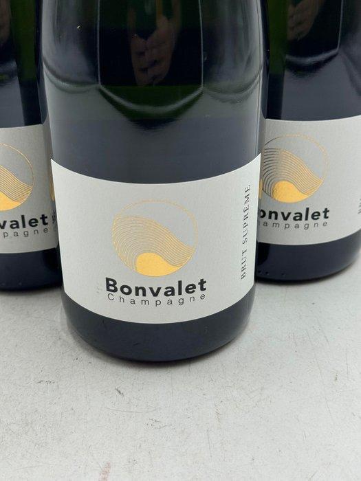 Bonvalet, Brut Supreme - Champagne Extra Brut - 6 Flessen, Verzamelen, Wijnen
