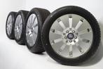 Mercedes C Klasse W205 17 inch velgen + Winterbanden Contine, Gebruikt, Velg(en), 17 inch, Winterbanden
