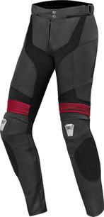 Berik Flexius Zwart Rood Leren Motorbroek, Motoren, Kleding | Motorkleding, Nieuw met kaartje, Broek | leer, Berik, Heren
