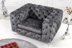 Design Chesterfield fauteuil MODERN BAROQUE 120cm, Ophalen of Verzenden, Nieuw