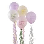 Happy Birthday Ballonnen Set Gekleurd, Hobby en Vrije tijd, Verzenden, Nieuw