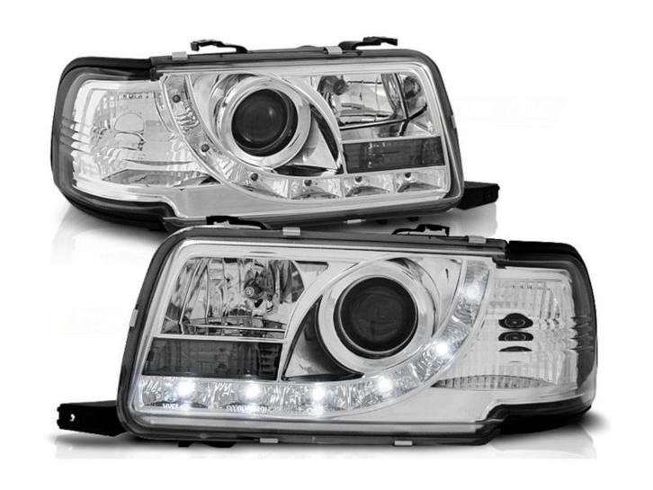 Koplampen Daylight Chrome geschikt voor Audi 80 B4, Auto-onderdelen, Verlichting, Nieuw, Audi, Verzenden