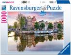 Amsterdam Spiegelbeelden (1000 stukjes) | Ravensburger -, Hobby en Vrije tijd, Denksport en Puzzels, Verzenden, Nieuw