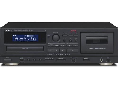 TEAC AD-850-SE/B cd-speler Persoonlijke cd-speler Zwart, Huis en Inrichting, Woonaccessoires | Overige, Zo goed als nieuw, Verzenden