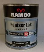 RAMBO PANTSER LAK METAAL DEKKEND HOOGGLANS - Crèmewit 111.., Wit, Nieuw, Ophalen of Verzenden, Lak