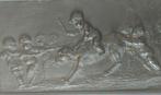 Reliëf, Paire de bas reliefs en cuivre patiné par Clodion. -, Antiek en Kunst