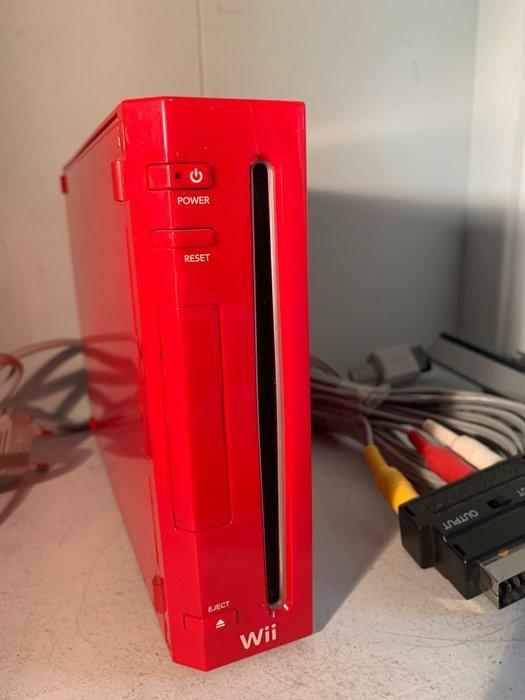 Nintendo - Wii - Red 25th Anniversary Edition + controller -, Spelcomputers en Games, Spelcomputers | Overige Accessoires
