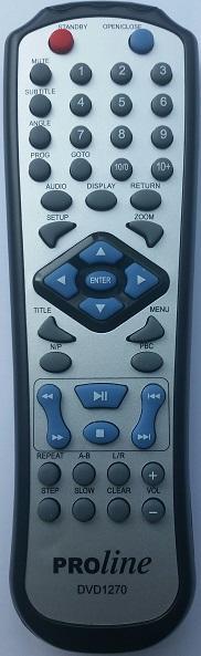 Afstandsbediening Proline DVD1270, Audio, Tv en Foto, Afstandsbedieningen, Origineel, Nieuw, Ophalen of Verzenden
