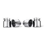 BMW E70 / E71 - X5M / X6M Akrapovic titanium tail pipe set, Verzenden