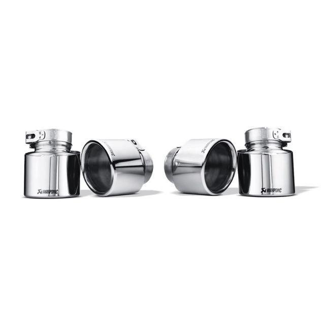 BMW E70 / E71 - X5M / X6M Akrapovic titanium tail pipe set, Auto diversen, Tuning en Styling, Verzenden