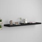 vidaXL Wandschap zwevend 120x23,5x3,8 cm MDF zwart, Huis en Inrichting, Woonaccessoires | Wandplanken en Boekenplanken, Verzenden