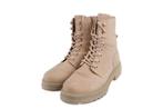 Nelson Veterboots in maat 37 Beige | 25% extra korting, Beige, Overige typen, Zo goed als nieuw, Nelson