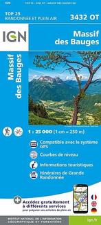 Topografische Wandelkaart van Frankrijk 3432OT - Massif des, Nieuw, Verzenden