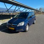 Opel Zafira 1.6 2006 Blauw, Auto's, Voorwielaandrijving, Stof, Gebruikt, Zwart