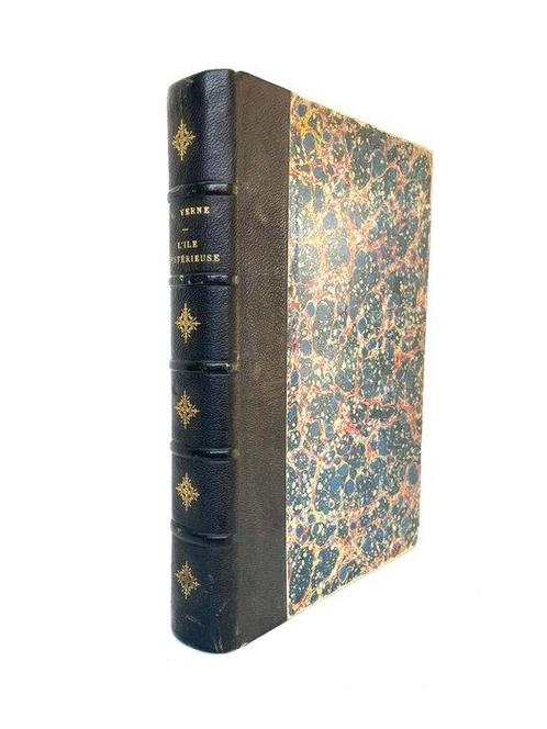 Jules Verne - LIle Mystérieuse - 1919, Antiek en Kunst, Antiek | Boeken en Bijbels